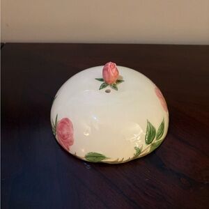 RARE Franciscan Desert Rose Toast Cover